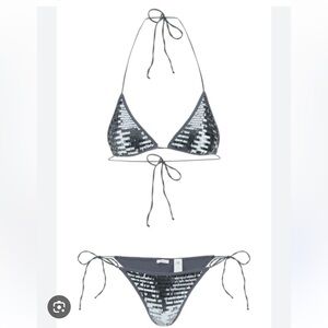 Oseree Sequin Bikini Set